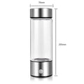 Portable Hydrogen-Rich Alkaline Water Generator Bottle (Portable) – Rechargeable Hydrogen Water Maker with BPA-Free Borosilicate Glass for Wellness, Hydration & Recovery