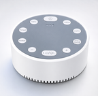 Portable White Noise Machine for Sleep - USB-C Rechargeable Sound Machine to Mask Snoring with Night Light, Timer for Baby Nursery & Travel
