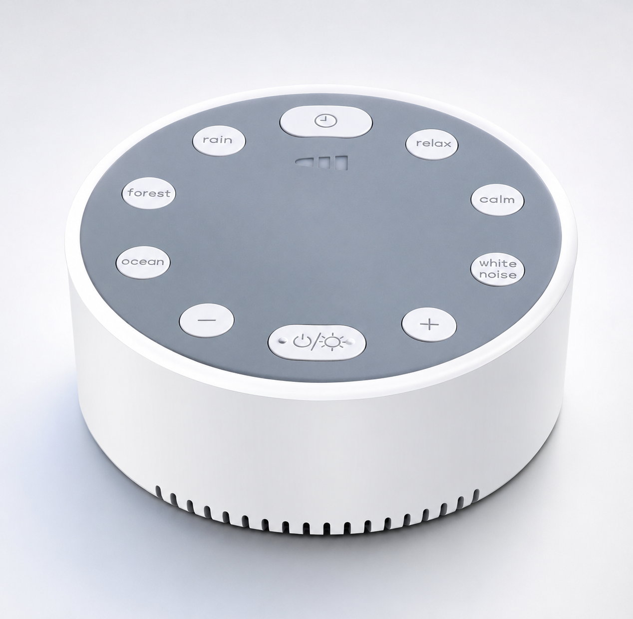 Portable White Noise Machine for Sleep - USB-C Rechargeable Sound Machine to Mask Snoring with Night Light, Timer for Baby Nursery & Travel