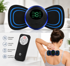 EMS Neck & Back Massager – Wireless Electric Muscle Stimulation for Full Body Muscle Recovery, Lymphatic Drainage, Pain Relief & Circulation