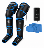 Leg Compression Massager with Cold Therapy for Circulation, Muscle Recovery & Pain Relief