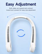 Portable Neck Fan – Hands-Free Personal Cooling Fan
